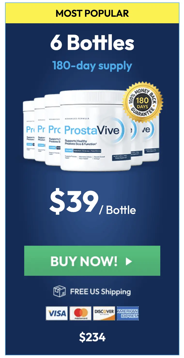 Buy ProstaStream 6 bottles